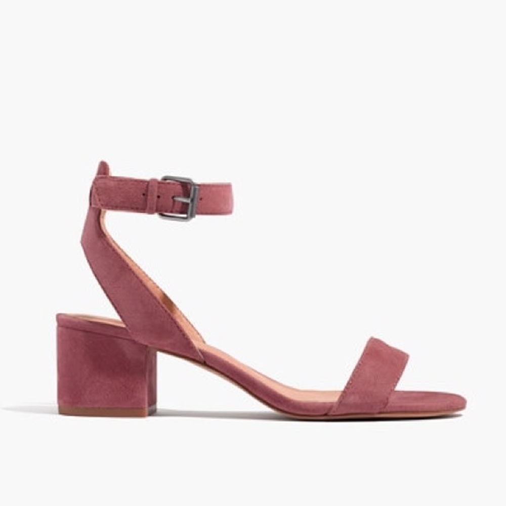 Madewell Alice Sandal in Suede, Size 8.5